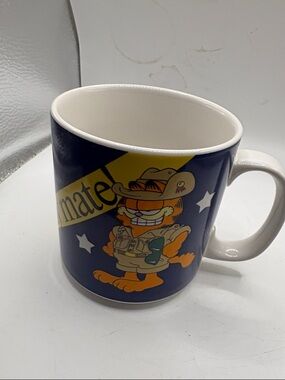 vintage 1978 Garfield Mug g’day mate